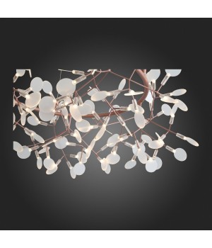 SL379.203.135 Люстра подвесная ST-Luce Медный/Белый LED 135*0,3W 3500K RAFINA-foto9
