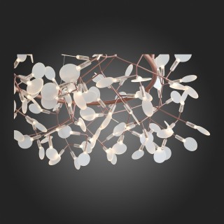 SL379.203.135 Люстра подвесная ST-Luce Медный/Белый LED 135*0,3W 3500K RAFINA-foto9