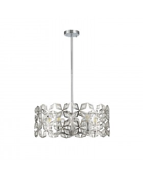 SL1104.103.05 Светильник подвесной ST-Luce хром/прозрачный E14 5*60W CASTO-foto2