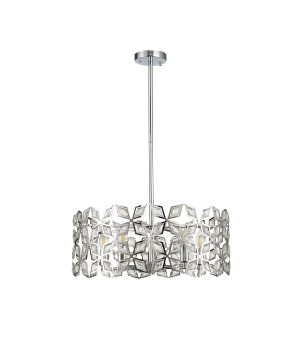 SL1104.103.05 Светильник подвесной ST-Luce хром/прозрачный E14 5*60W CASTO-foto2