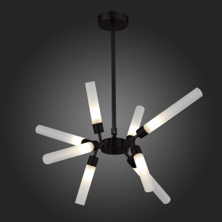 SL1620.402.08 Люстра потолочная ST-Luce Черный/Белый G9 8*5W SPLIO-foto7