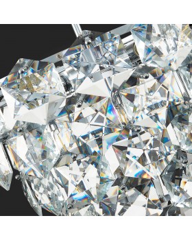 SL1631.103.09 Люстра подвесная ST-Luce Хром/Прозрачный E14 9*40W Viterbo-foto12