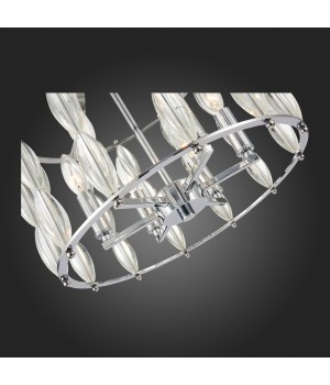 SL1140.102.06 Светильник потолочный ST-Luce Хром, Прозрачный/Прозрачный,Хром E14 6*40W SOGARTE-foto15