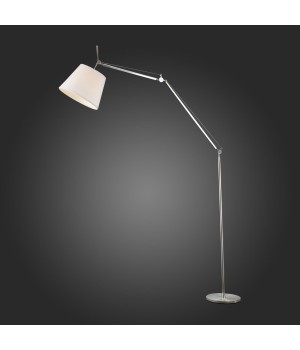 SL464.115.01 Торшер ST-Luce Хром/Белый E27 1*100W (из 2-х коробок) REDUZION-foto3