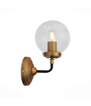 SL234.401.01 Бра ST-Luce Черный, Золото/Прозрачный E27 1*40W VARIETA-foto3