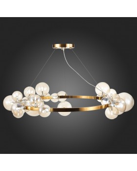 SL1165.303.24 Светильник подвесной ST-Luce Бронза/Коньячный G4 24*5W NECTON-foto3