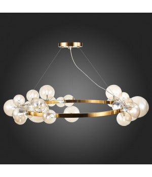 SL1165.303.24 Светильник подвесной ST-Luce Бронза/Коньячный G4 24*5W NECTON-foto3