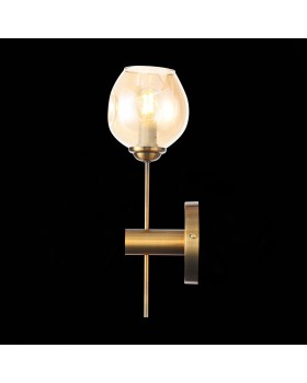 SL1500.201.01 Светильник настенный ST-Luce Золотистый/Янтарный E14 1*40W FOVIA-foto6