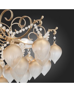 SL659.302.09 Люстра потолочная ST-Luce Золотистый/Золотистый E14 9*40W FRUTTI-foto3