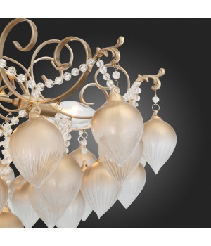 SL659.302.09 Люстра потолочная ST-Luce Золотистый/Золотистый E14 9*40W FRUTTI-foto3