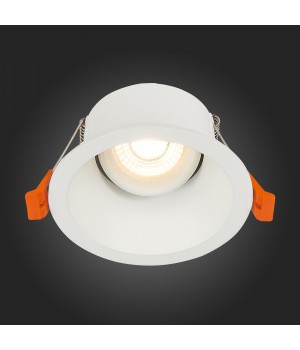 ST207.508.01 Св-к встр. Мат. белый GU10 1*50W D103xH52 220V Без ламп GROSI-foto7