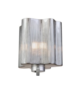 SL117.701.01 Бра ST-Luce Серебристый/Дымчатый E27 1*60W ONDE-foto10
