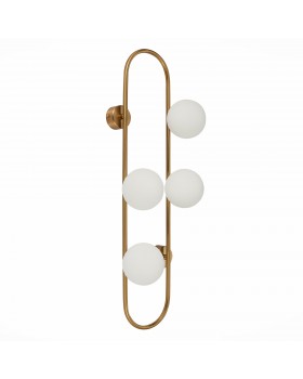 SL1149.301.04 Бра ST-Luce Латунь/Белый G9 4*5W VERA-foto2