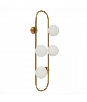 SL1149.301.04 Бра ST-Luce Латунь/Белый G9 4*5W VERA-foto2