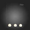 SL1581.403.03 Светильник подвесной ST-Luce Черный/Белый LED 3*8W 3200K BOTELLI