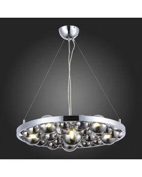 SL1510.103.06 Люстра подвесная ST-Luce Хром/Дымчатый G9 6*5W Olmi-foto6