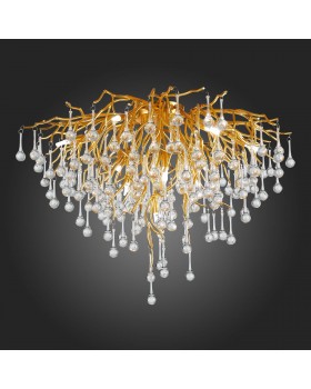 SL1651.202.10 Люстра потолочная ST-Luce Золотистый/Золотистый G9 10*5W Anzio-foto5