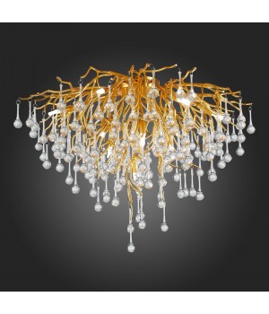 SL1651.202.10 Люстра потолочная ST-Luce Золотистый/Золотистый G9 10*5W Anzio-foto5