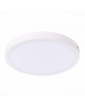 ST112.532.24 Светильник настенно-потолочный Белый LED 1*24W 3000K 1 735Lm Ra80 120° IP20 D288xH28 90-265V NUBES-foto2