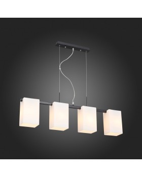 SL541.403.04 Люстра подвесная ST-Luce Черный/Белый E27 4*40W CASET-foto7