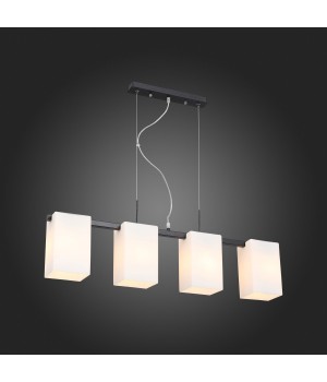 SL541.403.04 Люстра подвесная ST-Luce Черный/Белый E27 4*40W CASET-foto7