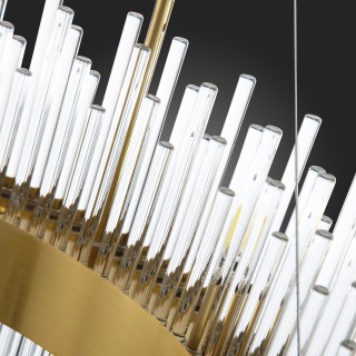 SL1158.303.16 Люстра подвесная ST-Luce Латунь/Латунь, Прозрачный G9 16*5W NITIDO-foto10