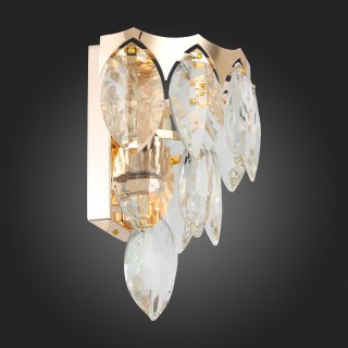 SL1223.201.03 Светильник настенный ST-Luce Золотистый/Прозрачный E14 3*40W TAMME-foto3