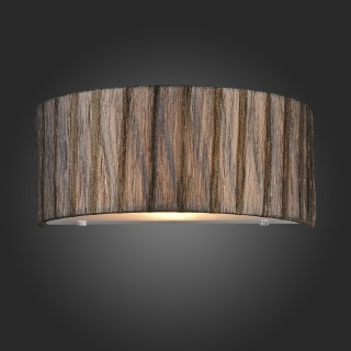 SL357.701.01 Бра ST-Luce Хром/Коричневый E14 1*40W RONDELLA-foto3