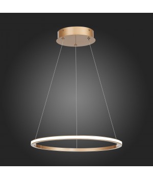 ST604.243.22 Светильник подвесной ST-Luce Золотистый/Белый LED 1*22W 4000K ST604 OUT-foto4