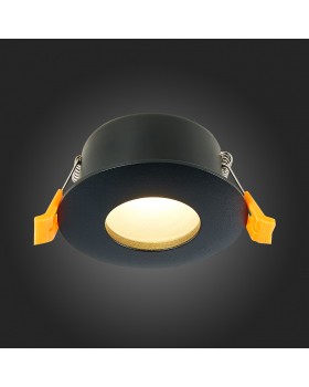 ST213.408.01 Св-к встр. Черный GU10 1*50W IP44 L84xW84xH50 220V Без ламп ST213-foto7