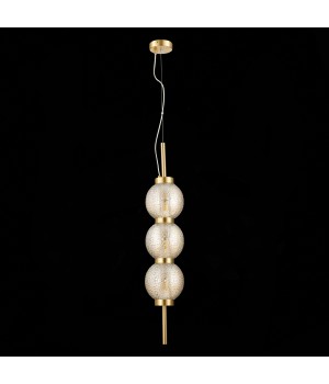 SL1155.303.03 Светильник подвесной ST-Luce Латунь/Коньячный E14 3*40W MARENA-foto5