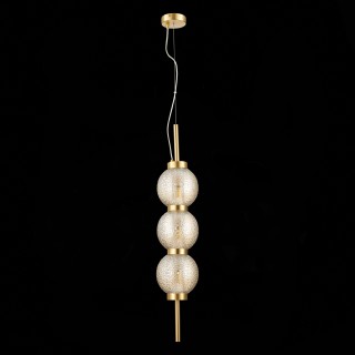 SL1155.303.03 Светильник подвесной ST-Luce Латунь/Коньячный E14 3*40W MARENA-foto5