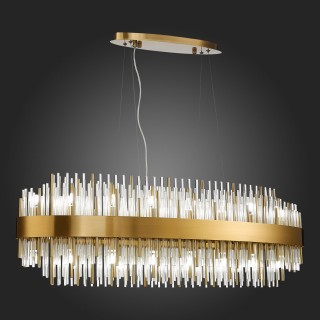 SL1158.303.32 Люстра подвесная ST-Luce Латунь/Латунь, Прозрачный G9 32*5W NITIDO-foto5