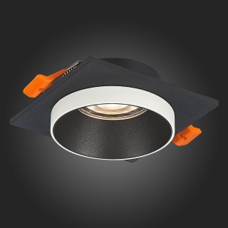 ST206.418.01 Св-к встр. Мат. черный GU10 1*50W  L92xW92xH41 220V Без ламп CHOMIA-foto7