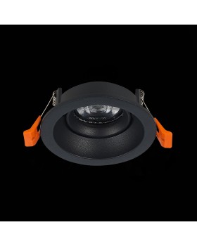 ST208.408.01 Св-к встр. Мат. черный GU10 1*50W D94xH40 220V Без ламп MISURA-foto5