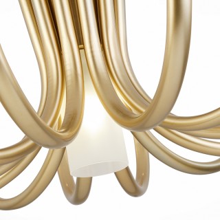 SL1173.202.13 Люстра потолочная ST-Luce Золотистый/Белый G4/E27 12+1*5+60W PAFE-foto10