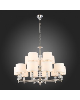 SL1751.103.15 Люстра подвесная ST-Luce Никель/Белый E14 15*40W ENITA-foto5