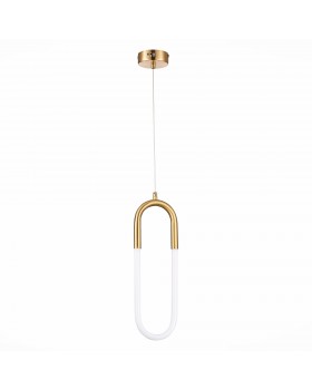 SL1579.303.01 Подвес ST-Luce Латунь/Латунь, Белый LED 1*14W 3000K MOFISTO-foto2