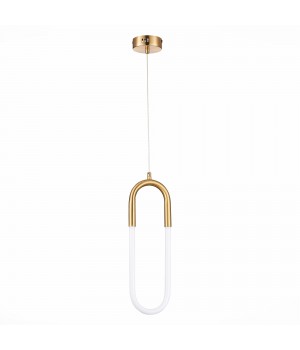 SL1579.303.01 Подвес ST-Luce Латунь/Латунь, Белый LED 1*14W 3000K MOFISTO-foto2