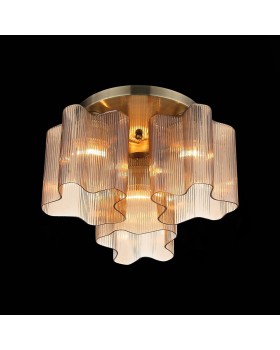 SL117.302.03 Люстра потолочная ST-Luce Бронзовый/Янтарный E27 3*60W ONDE-foto8