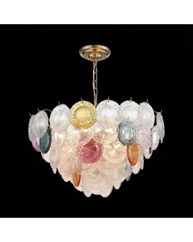 SL420.203.18 Люстра подвесная ST-Luce Золотистый/Разноцветный E14 18*40W CONELI-foto9