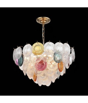 SL420.203.18 Люстра подвесная ST-Luce Золотистый/Разноцветный E14 18*40W CONELI-foto9