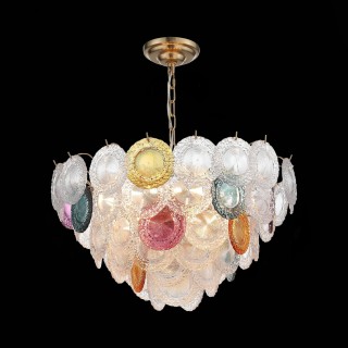 SL420.203.18 Люстра подвесная ST-Luce Золотистый/Разноцветный E14 18*40W CONELI-foto9