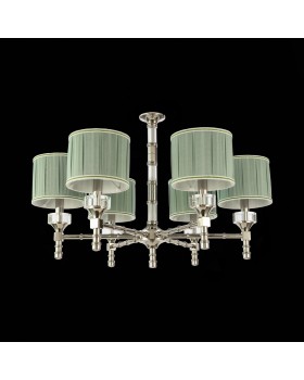 SL1121.103.06 Люстра подвесная ST-Luce Никель/Оливковый E14 6*40W OLEO-foto5