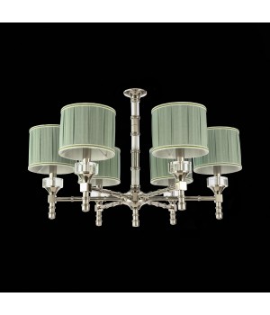 SL1121.103.06 Люстра подвесная ST-Luce Никель/Оливковый E14 6*40W OLEO-foto5