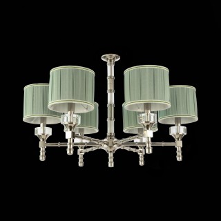 SL1121.103.06 Люстра подвесная ST-Luce Никель/Оливковый E14 6*40W OLEO-foto5