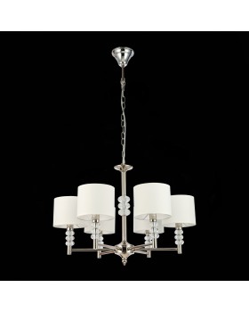 SL1751.103.06 Люстра подвесная ST-Luce Никель/Белый E14 6*40W ENITA-foto5