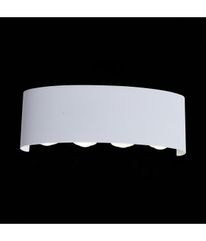 SL089.501.08 Светильник уличный настенный ST-Luce Белый кварцевый LED 8*1W 4000K BISELLO-foto11