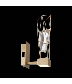 SL815.201.01 Бра ST-Luce Матовое золото/Матовое золото, Прозрачный LED 1*6W 4000K PROGETTO-foto8