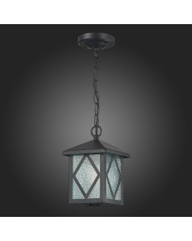 SL084.403.01 Светильник уличный подвесной ST-Luce Черный/Черный, Прозрачный E27 1*60W LORNE-foto8